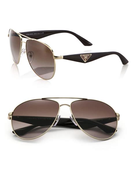 prada glasses aviator|Prada aviator sunglasses sale.